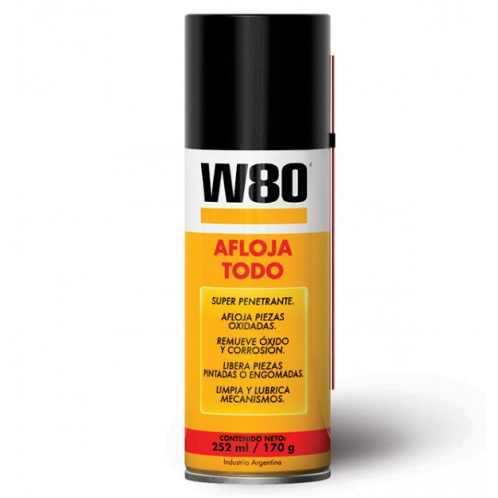 Desoxidante Anticorrosivo W80 Aerosol 252ml