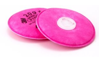 Filtro 3M 2091 Alta Eficiencia p/ Partículas NIOSH P100 Filtro 3M 2091 Alta Eficiencia p/ Partículas NIOSH P100