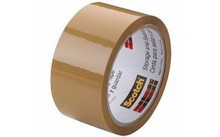 Cinta Adhesiva de Embalar 3M 301 48mm x 100m Marron x6u Cinta Adhesiva de Embalar 3M 301 48mm x 100m Marron x6u