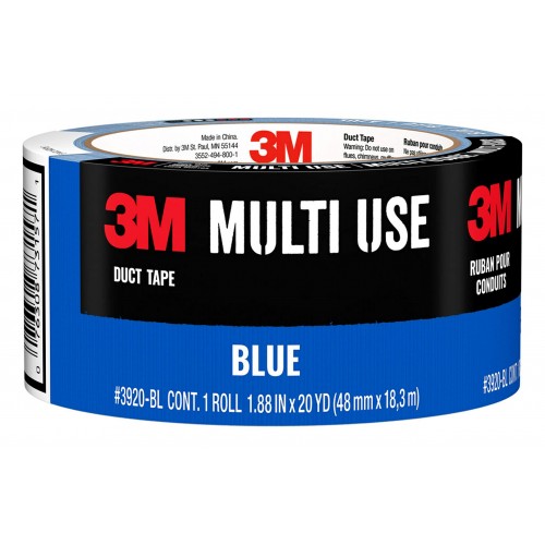 Cinta para Ductos 3M 3920 48mm x 18m Azul