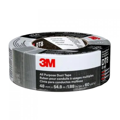 Cinta para Ductos 3M DT8 48mm x 55m Gris