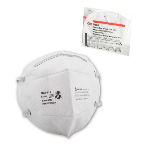 Mascarilla Tapabocas 3M N95 9010 Particulas NIOSH x5u