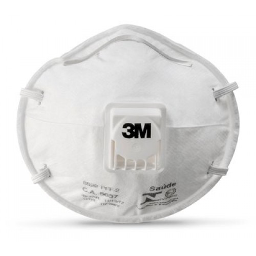 Mascarilla Tapabocas 3M 8822 PFF2 con Válvula x10u