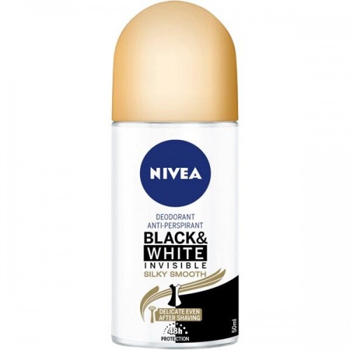 Desodorante NIVEA Black&White Invisible Roll On 50ml