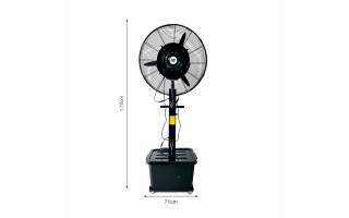 Ventilador de Pie Humidificador Air Boss 3Vel. 65cm 3 Aspas Ventilador de Pie Humidificador Air Boss 3Vel. 65cm 3 Aspas