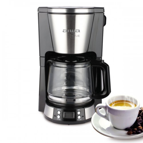 Cafetera Eléctrica Aiwa CD9108 1,5L 1000W