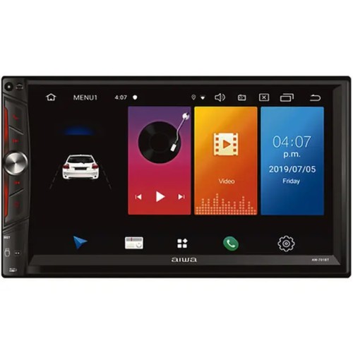 Autoradio Aiwa AW-701BT LCD Android WiFi GPS c/ Cámara