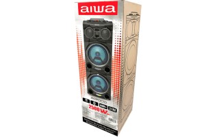 Equipo de Audio Portatil Aiwa AWPOC10 2500W Equipo de Audio Portatil Aiwa AWPOC10 2500W