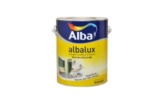 Pintura Alba Albalux Sintetico Brillante Blanco 4L Pintura Alba Albalux Sintetico Brillante Blanco 4L