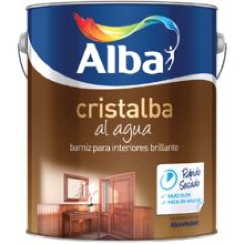 Barniz Alba Cristalba Brillante Int. 4L