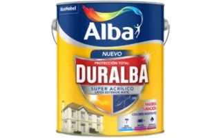 Pintura Alba Duralba Latex Acrilico Ext. Bermellon 1L Pintura Alba Duralba Latex Acrilico Ext. Bermellon 1L