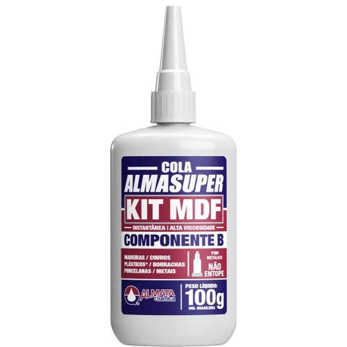 Adhesivo Instantáneo Alma Super Kit MDF 