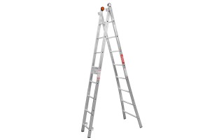 Escalera Articulada Extensible Alulev ED108 Aluminio 8pel. 4,5m Escalera Articulada Extensible Alulev ED108 Aluminio 8pel. 4,5m