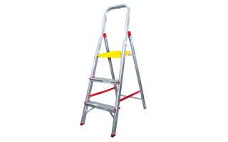 Escalera Tijera Alulev RN203 Aluminio 3pel. 67cm Escalera Tijera Alulev RN203 Aluminio 3pel. 67cm