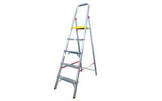 Escalera Tijera Alulev RN205 Aluminio 5pel. 1,12m Escalera Tijera Alulev RN205 Aluminio 5pel. 1,12m