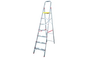 Escalera Tijera Alulev RN207 Aluminio 7pel. 1,57m Escalera Tijera Alulev RN207 Aluminio 7pel. 1,57m