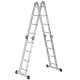 Escalera Multiuso Alustep A404 Aluminio 16pel. 4,45m