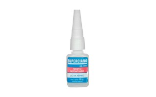Adhesivo Instantáneo Super Ciano Superficies Porosas 20g Adhesivo Instantáneo Super Ciano Superficies Porosas 20g