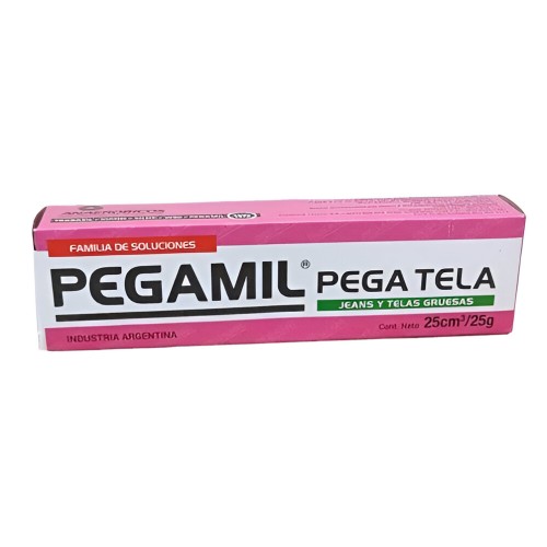Adhesivo Pega Tela Pegamil 25g