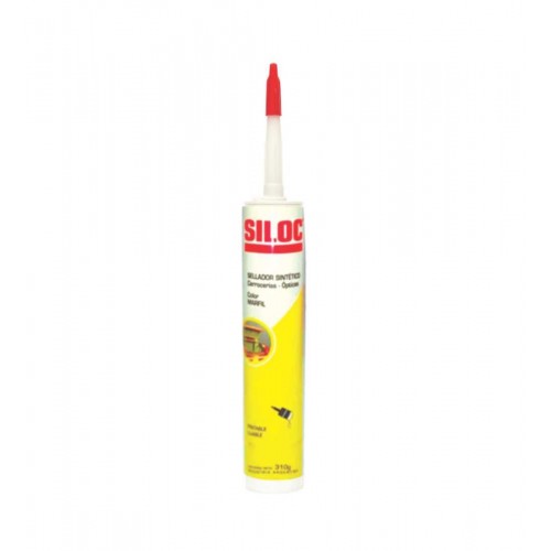 Sellador Industrial Siloc Caucho Sintético Pintable 310ml