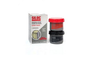 Adhesivo Epoxi Siloc 400556 Acero en Pasta 200g Adhesivo Epoxi Siloc 400556 Acero en Pasta 200g