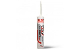 Sellador de Poliuretano Siloc Veda Calha 400g Gris Sellador de Poliuretano Siloc Veda Calha 400g Gris