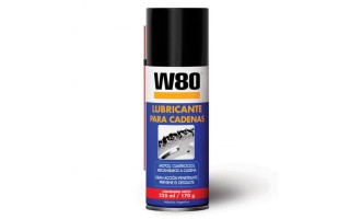 Lubricante para Cadenas W80 Aerosol 250ml Lubricante para Cadenas W80 Aerosol 250ml