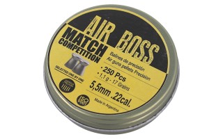 Balines para Aire Comprimido Apolo Match Comp. 5,5mm 250u Balines para Aire Comprimido Apolo Match Comp. 5,5mm 250u