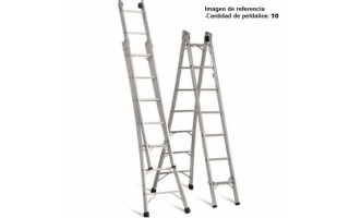 Escalera Articulada Extensible Alustep P010 Aluminio 10pel. 5m Escalera Articulada Extensible Alustep P010 Aluminio 10pel. 5m