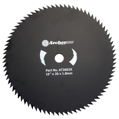 Repuesto Archer Disco para Desmalezadora 250x20mm 80di
