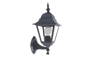 Farol de Pared Exterior Argo 101657 Metal Negro Farol de Pared Exterior Argo 101657 Metal Negro