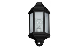 Farol de Pared Exterior Argo 111701 Metal Negro Farol de Pared Exterior Argo 111701 Metal Negro