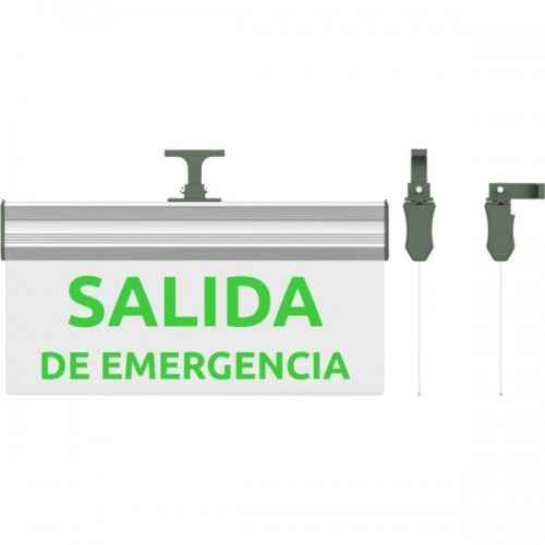 Señalización LED Argo 117996 Salida de Emergencia Transparente