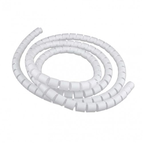 Espiral Ordenador Argo 118231 20mm 10m Blanco