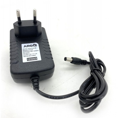 Fuente de Alimentación Argo 121663 220V 12VDC 2A 24W