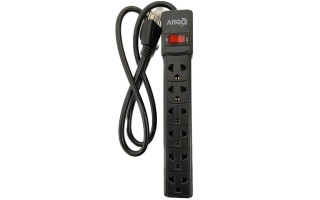 Toma Multiple Argo 123930 6x2P+T con Interruptor Toma Multiple Argo 123930 6x2P+T con Interruptor