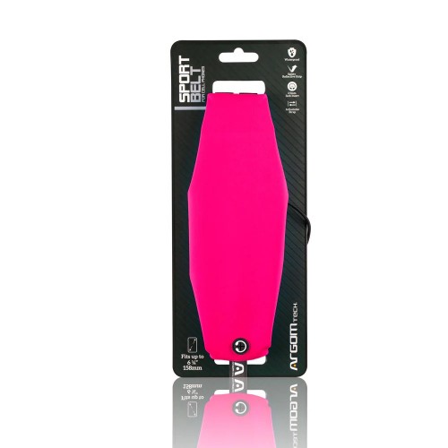 Riñonera Deportiva Argom Tech Impermeable Rosa