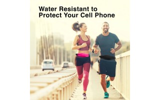 Riñonera Deportiva Argom Tech Impermeable Rosa