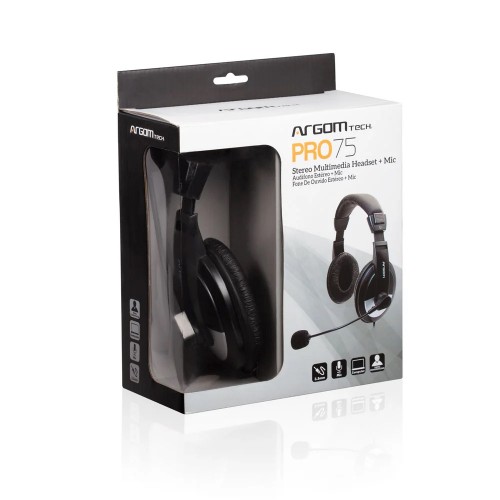 Auriculares Argom Tech Pro 75 Negro