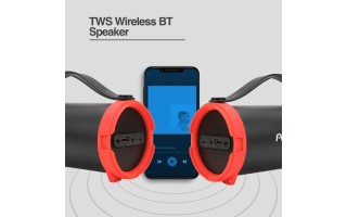 Parlante Bluetooth Argom Tech Bazooka Air 6W Rojo Parlante Bluetooth Argom Tech Bazooka Air 6W Rojo
