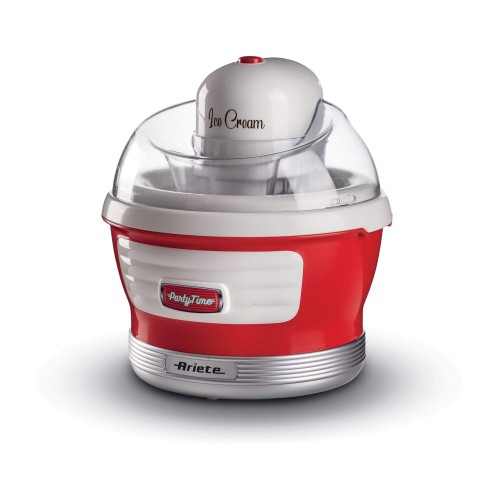 Fabricadora de Helados Ariete Party Time 1,5L 12W Rojo