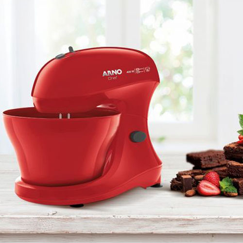 Batidora Arno Chef BSM02 5L 400W 5Vel. Rojo