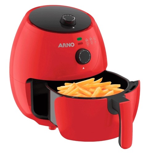 Freidora Eléctrica Arno Easy Fry 3,2L 1200W Rojo