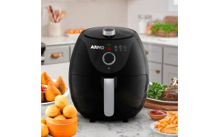 Freidora Eléctrica Arno Easy Fry 3,2L 1200W Negro Freidora Eléctrica Arno Easy Fry 3,2L 1200W Negro