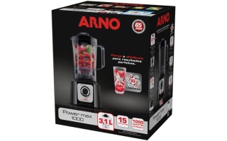 Licuadora Arno Power Max LN55 1000W 3L Licuadora Arno Power Max LN55 1000W 3L