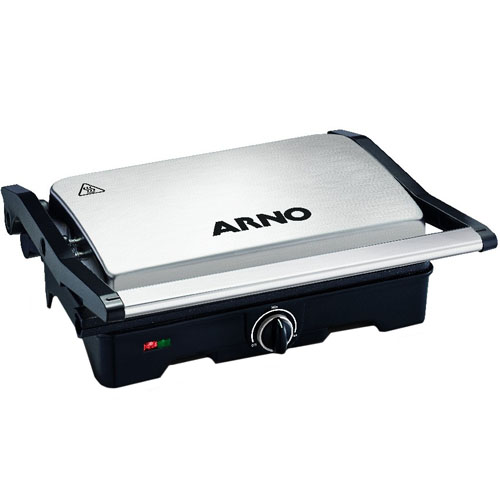 Sandwichera Grill Arno Dual SW332 1100W Inox.