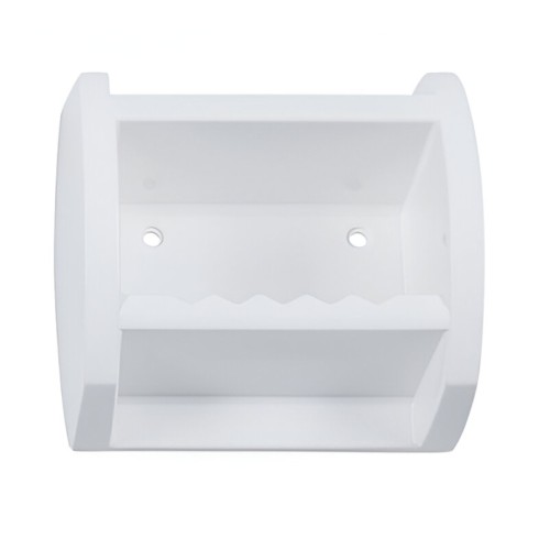 Jabonera de Pared Astra SS1 Plástico 17x15x9cm Blanco