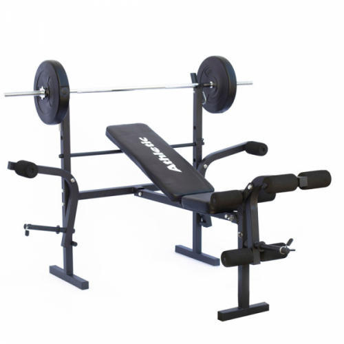 Banco de Pesas y Barras Athletic 16024 36kg en Pesas