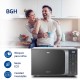 Microondas BGH Quick Chef Digital 23L 1250W Silver