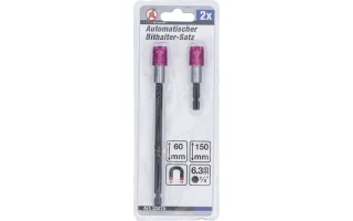 Soportes para Puntas Bits BGS DIY 20815 hex.1/4" 2pzs